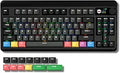 75% Mechanical Gaming Keyboard with OLED Display and Knob - Black
