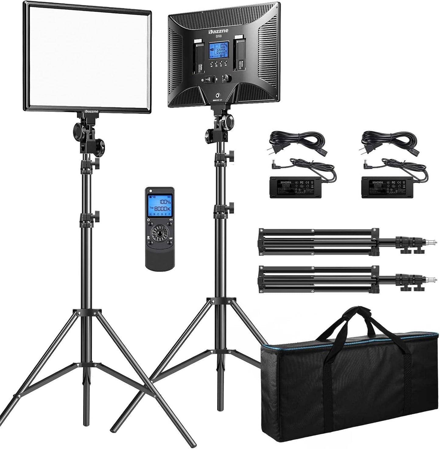 D50 LED Video Light Panel for Professional Photography Needs