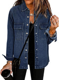 Luvamia 2025 Spring Jean Jackets for Women Fashion Oversized