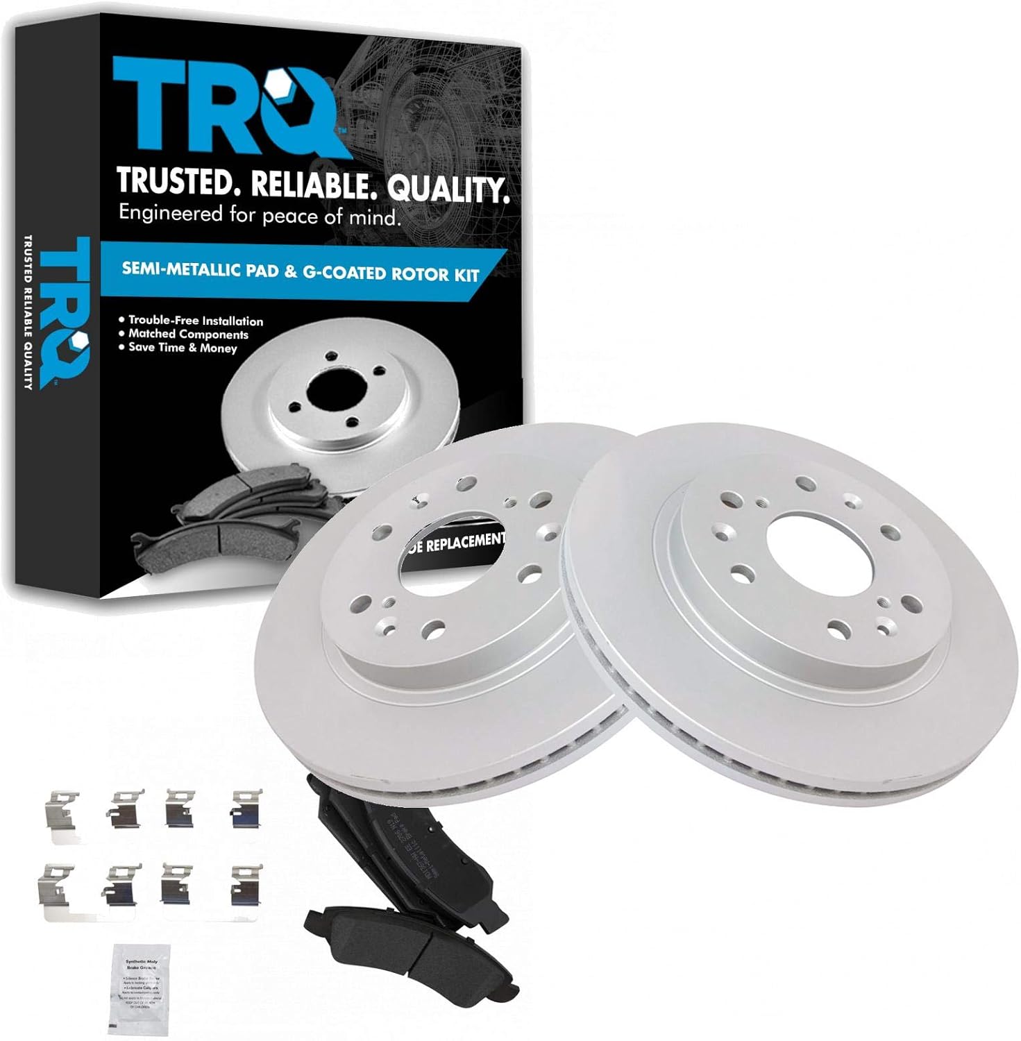 TRQ Front Posi Metallic Brake Pad & E-Coated Rotor Kit Review