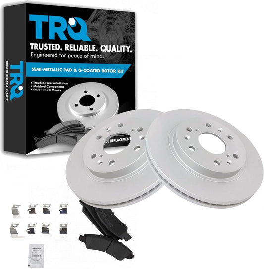 TRQ Front Posi Metallic Brake Pad & E-Coated Rotor Kit Review