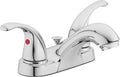 Aqua Vista Two Handle Bathroom Sink Faucet in Polished Chrome