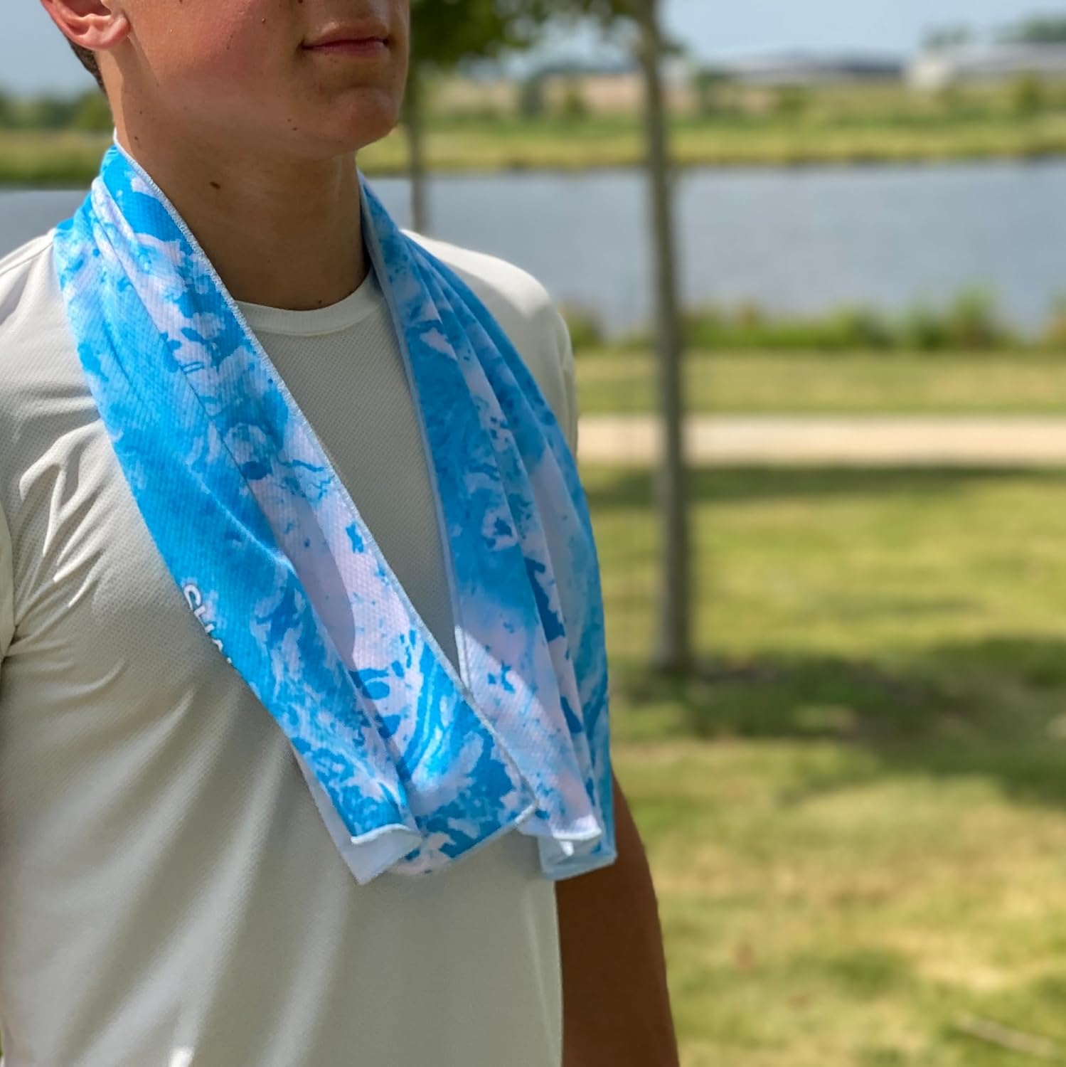 Stay Cool Anywhere - Extended Size Cooling Towel