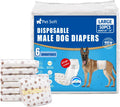 Pet Soft Dog Diapers Male Large - Ultra Absorbent Male Wraps