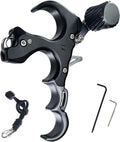 Compound Bow Aid Releaser with Wrist Straps - Adjustable Thumb Release