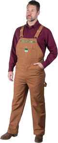 Liberty Mens Duck Bib Overall - Durable Workwear with Multiple Pockets