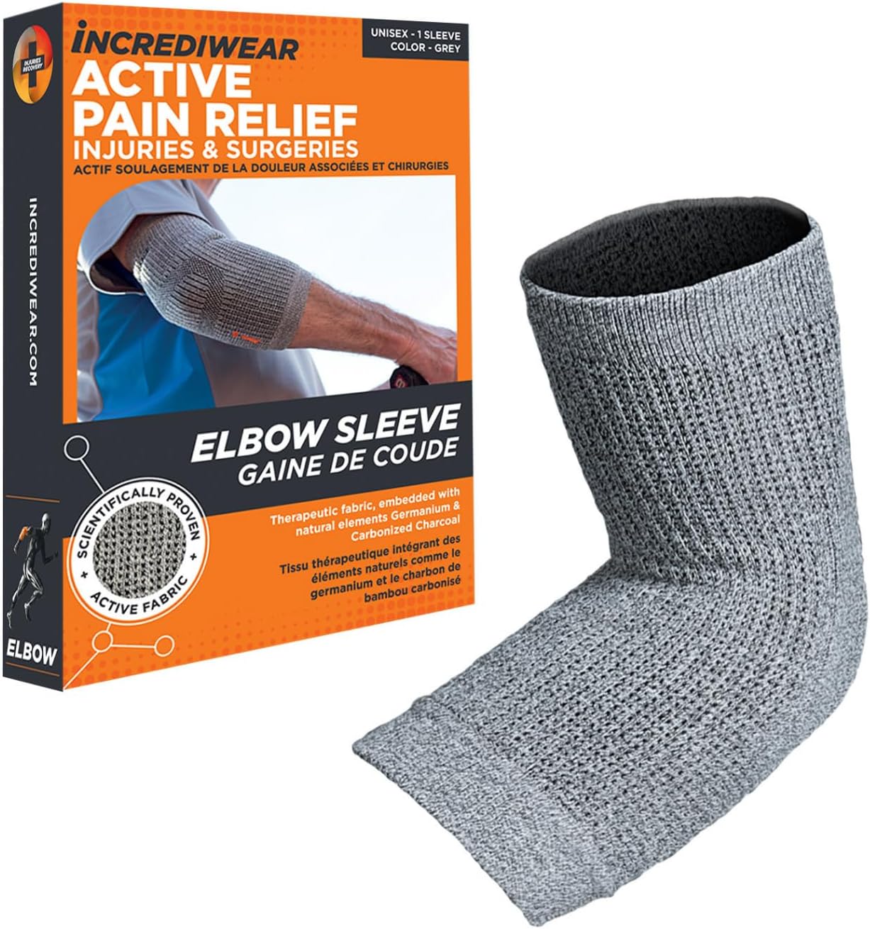 Incrediwear Elbow Sleeve for Joint Pain Relief and Support