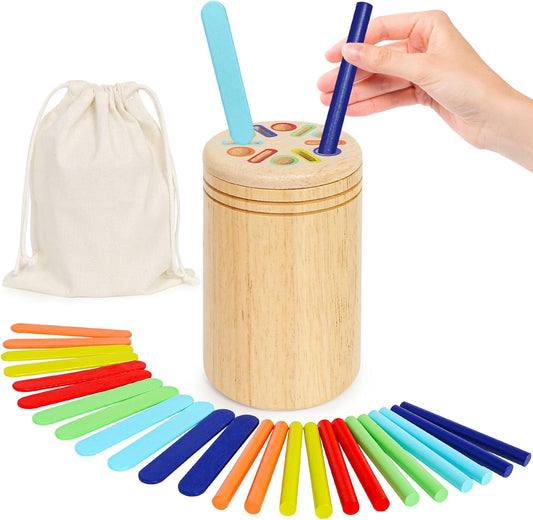 Montessori Color Sorting Game for Toddlers - ROOCHKD