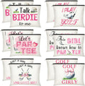 Portable Canvas Makeup Bag Set - Perfect Team Party Favors!