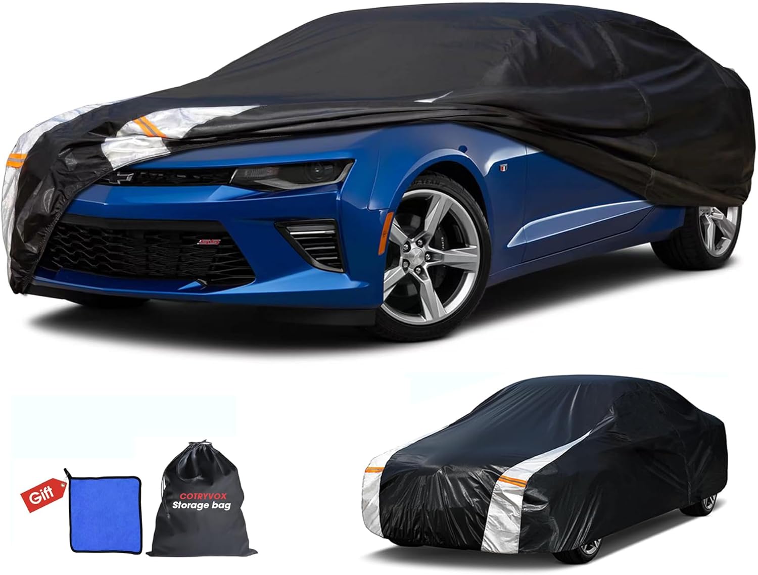 Custom Fit Chevrolet Camaro Car Cover 100% Waterproof All Weather