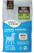 NATURE'S LOGIC Sardine Meal Feast Dry Dog Food - High Protein Natural