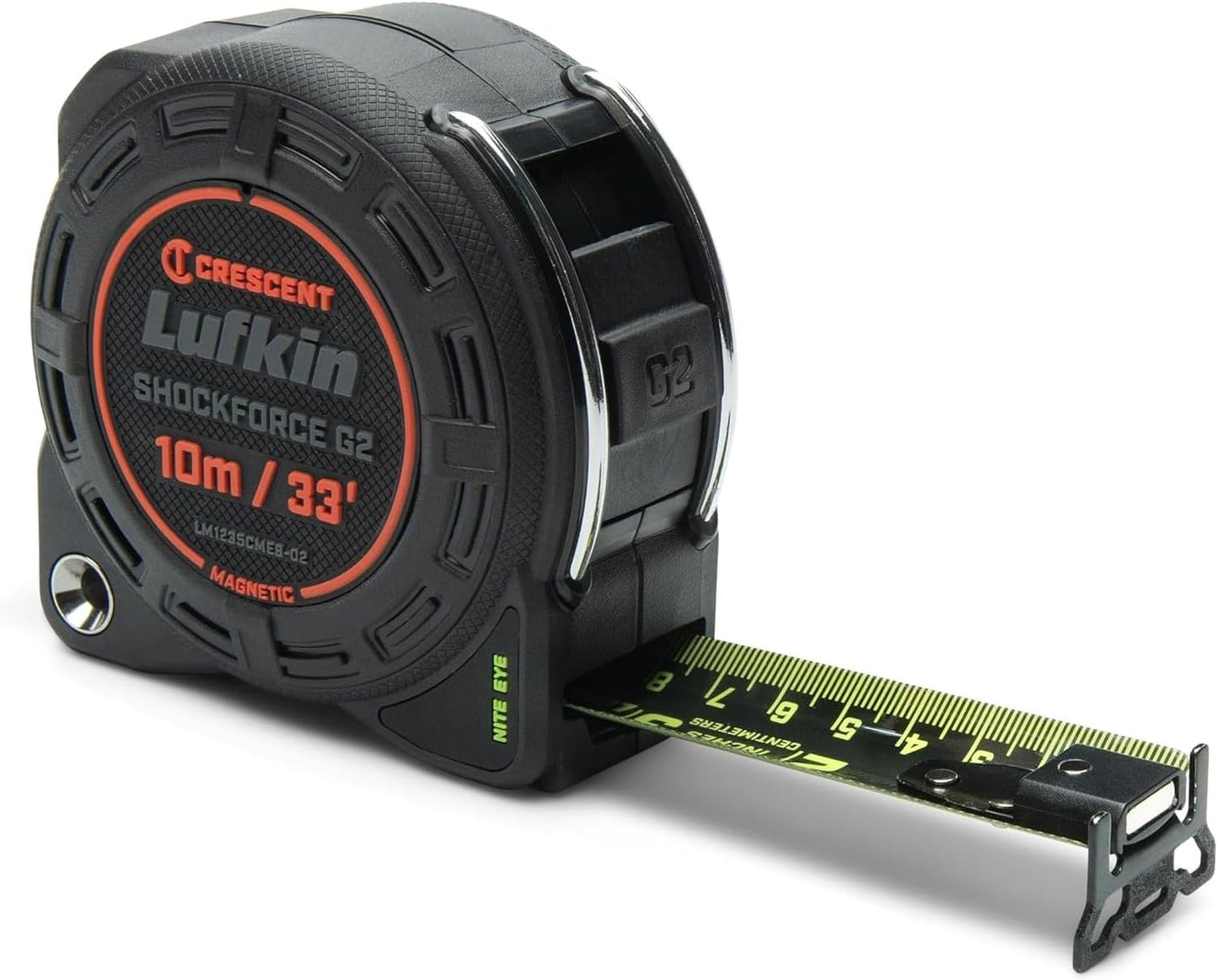 Lufkin Shockforce G2 33-ft Magnetic Tape Measure for Durability
