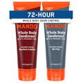 Mando Whole Body Deodorant - Invisible Cream 72-Hour Odor Control