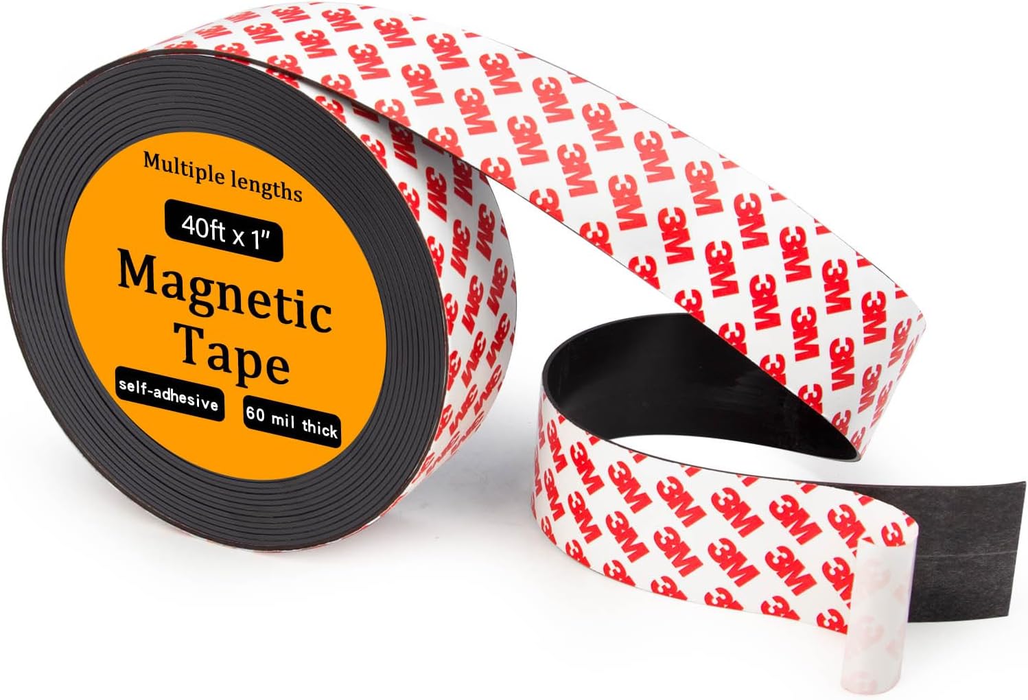 Flexible Magnetic Tape Strip Roll for DIY Organization Projects