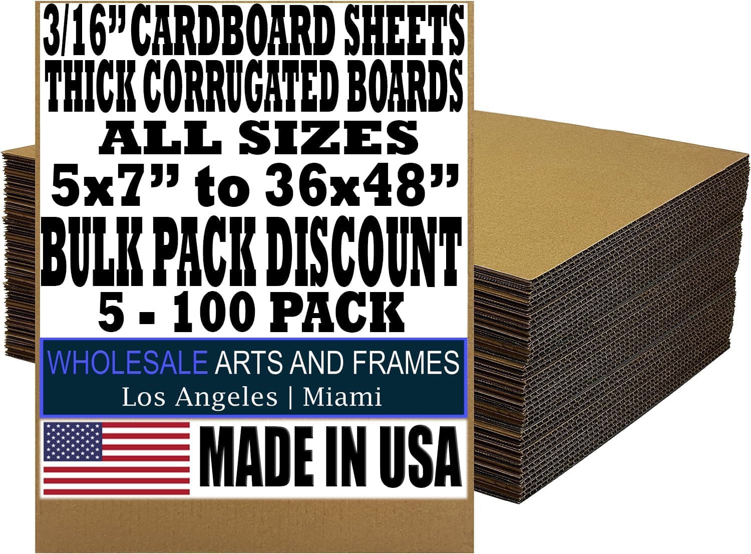 18x24 Large Cardboard Sheets for Shipping, Crafts & Moving