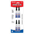 Bazic Super Glue 3g 4-Pack - Fast Strong Adhesive for Repairs