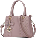 Women Satchel Handbag with Multiple Compartments - Practical Everyday