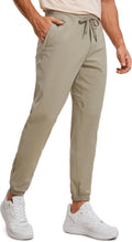 CRZ YOGA 4-Way Stretch Athletic Joggers for Men 32in Inseam