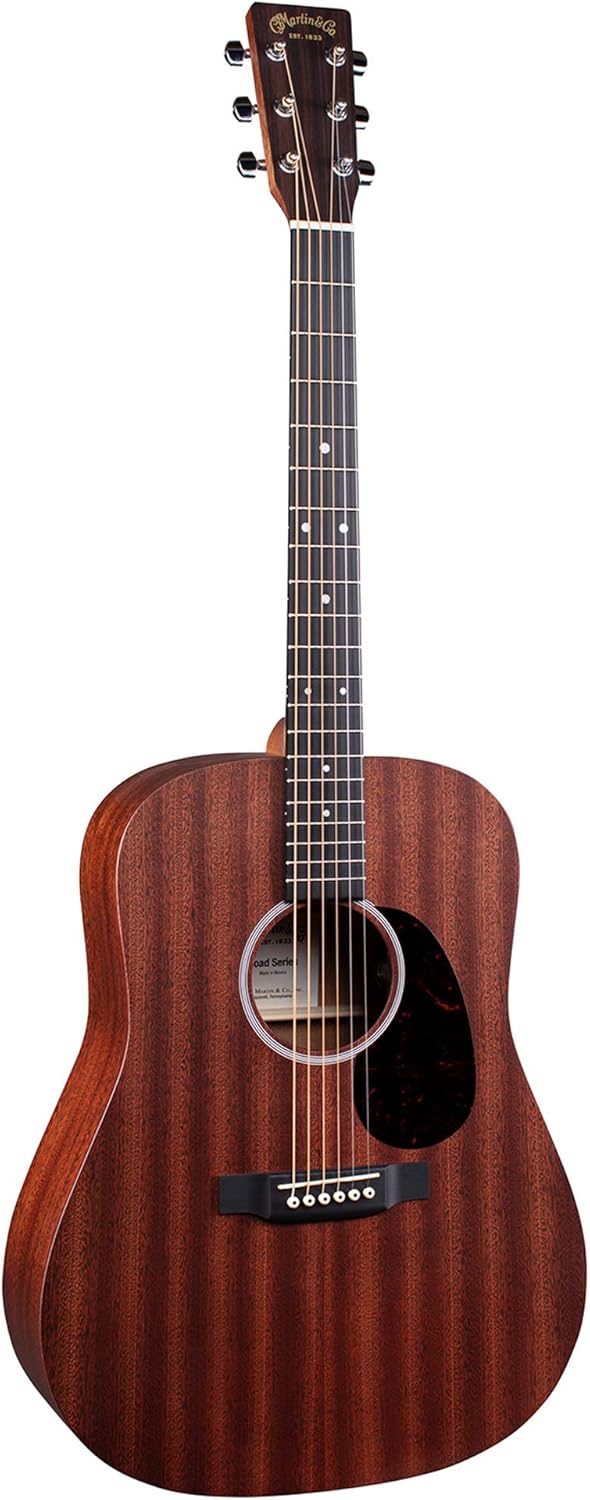 Martin Road Series D-10E Guitar: High-Performance Sapele Construction