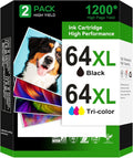 Palmtree Remanufactured Ink Cartridge Replacement for HP 64XL - High