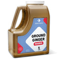 Ground Ginger Spice 5 Lb Bulk Jar - Zesty, Non-GMO