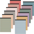 Colored Legal Pad Writing Pads Narrow Ruled 8.5 x 11 in - 12 Pack