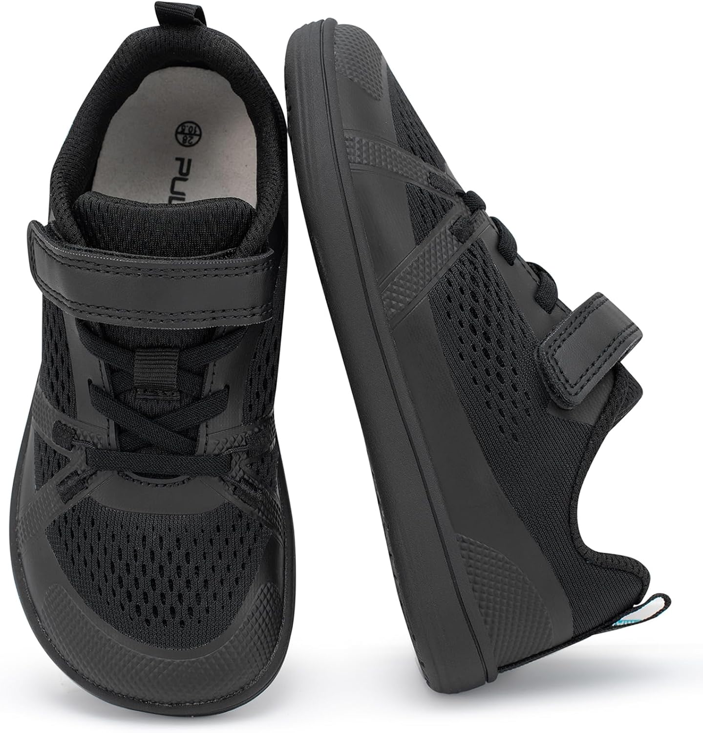 Pulltop Toddler Big Kids Barefoot Shoes with Wide Toe Box