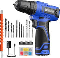 FADAKWALT 12V Cordless Drill/Driver Set - Compact Power for Home DIY