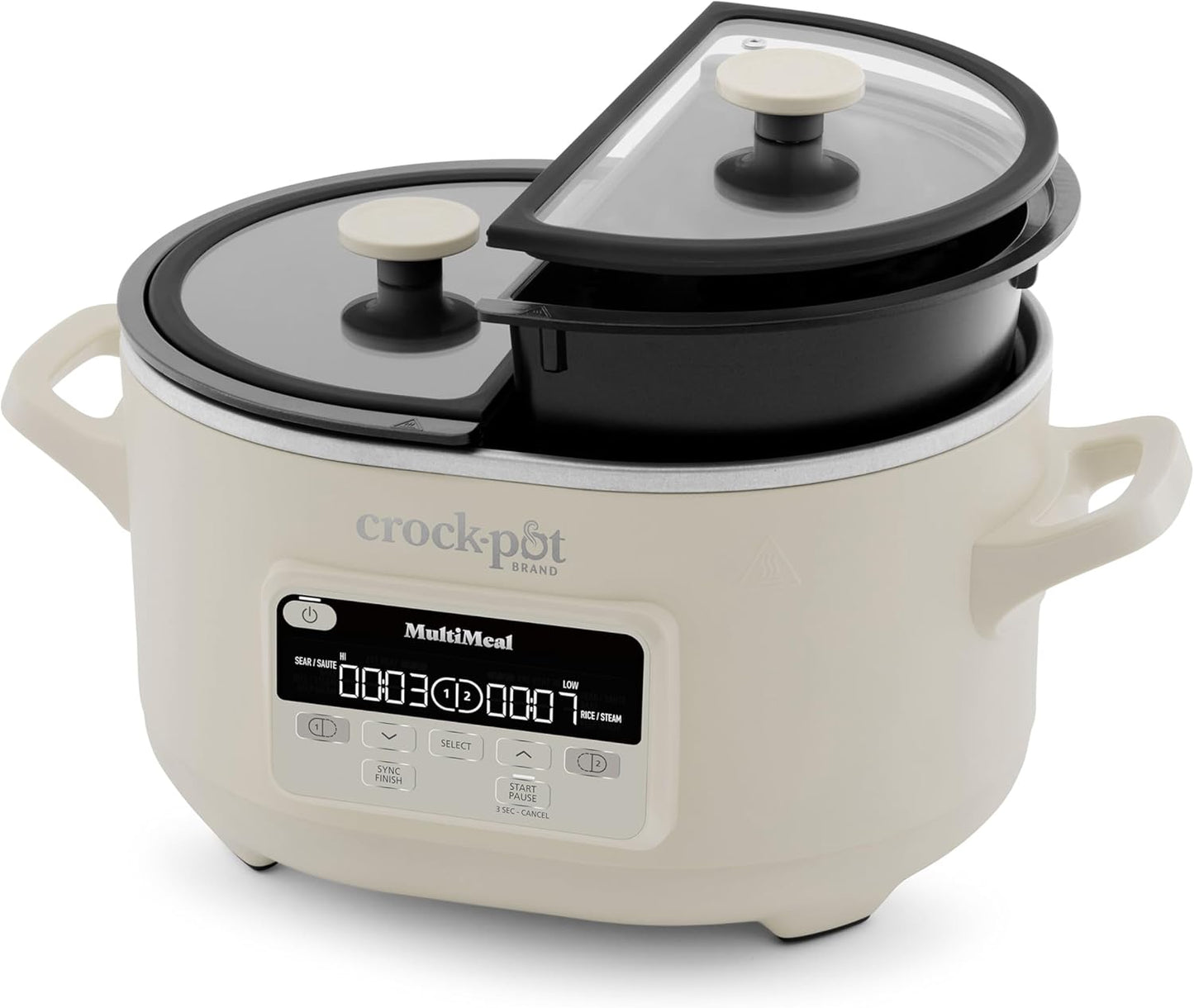 Crock-Pot MultiMeal Cooker with Dual-Pot Functionality for Easy Meals