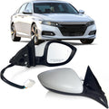Platinum White Pearl Right Passenger Mirror for 2018-2022 Accord