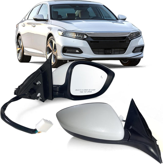 Right Passenger Side Mirror for 2018-2022 Honda Accord LX, Sport