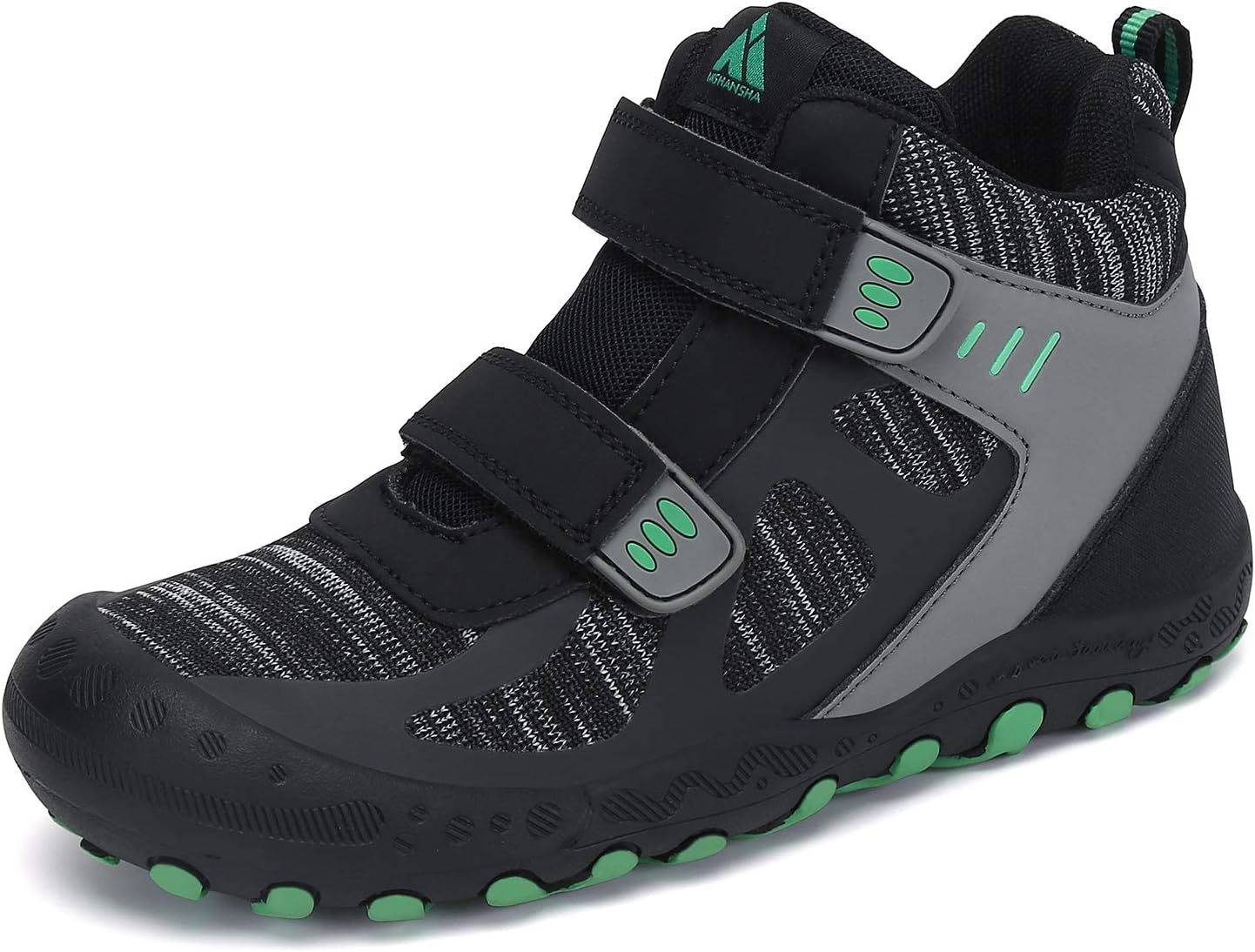 Mishansha Unisex-Child Outdoor Ankle Hiking Boots for Kids
