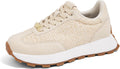 Women's Platform Fashion Sneakers Retro Classic Trainers - Comfortable