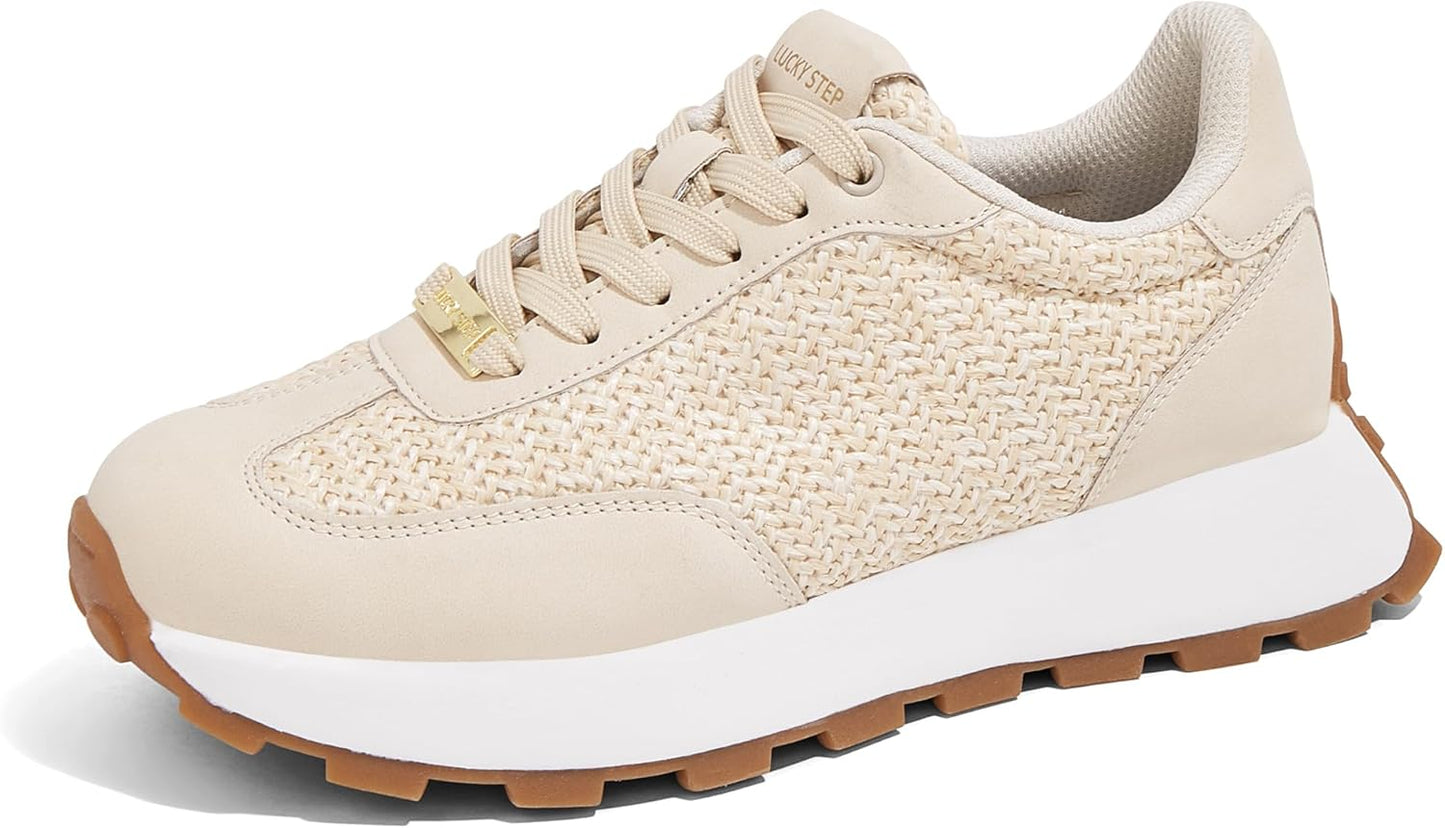 LUCKY STEP Women's Platform Fashion Sneakers for All Occasions