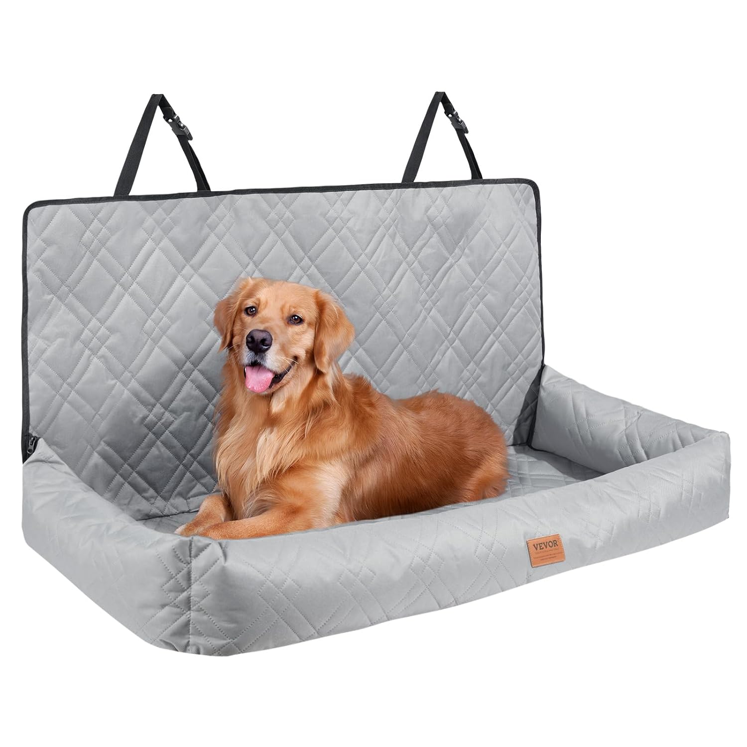 VEVOR Dog Car Seat - Waterproof Booster Seat for Pets Up to 100 lbs