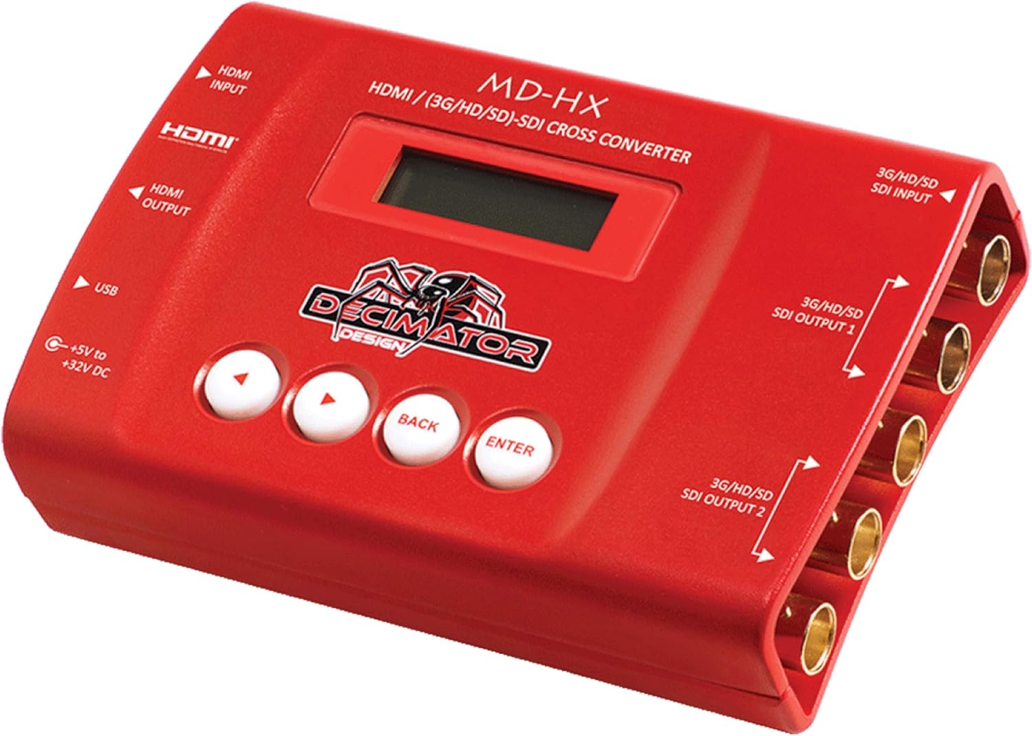 Decimator MD-HX HDMI and SDI Cross Converter with Scaling