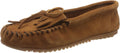 Women's Kilty Suede Hardsole Moccasin - Soft Suede Everyday Comfort