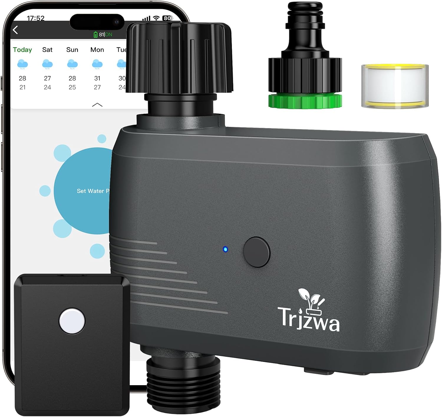 Smart WiFi Hose Timer for Efficient Garden Irrigation Control