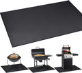 Under BBQ Grill Mat 65x39 in - Fireproof Deck & Patio Protector
