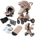 3 in 1 Baby Travel System Reversible Stroller - Versatile Travel Pram
