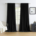 Blackout Velvet Curtains 102 - Sun Blocking, Thermal Insulated