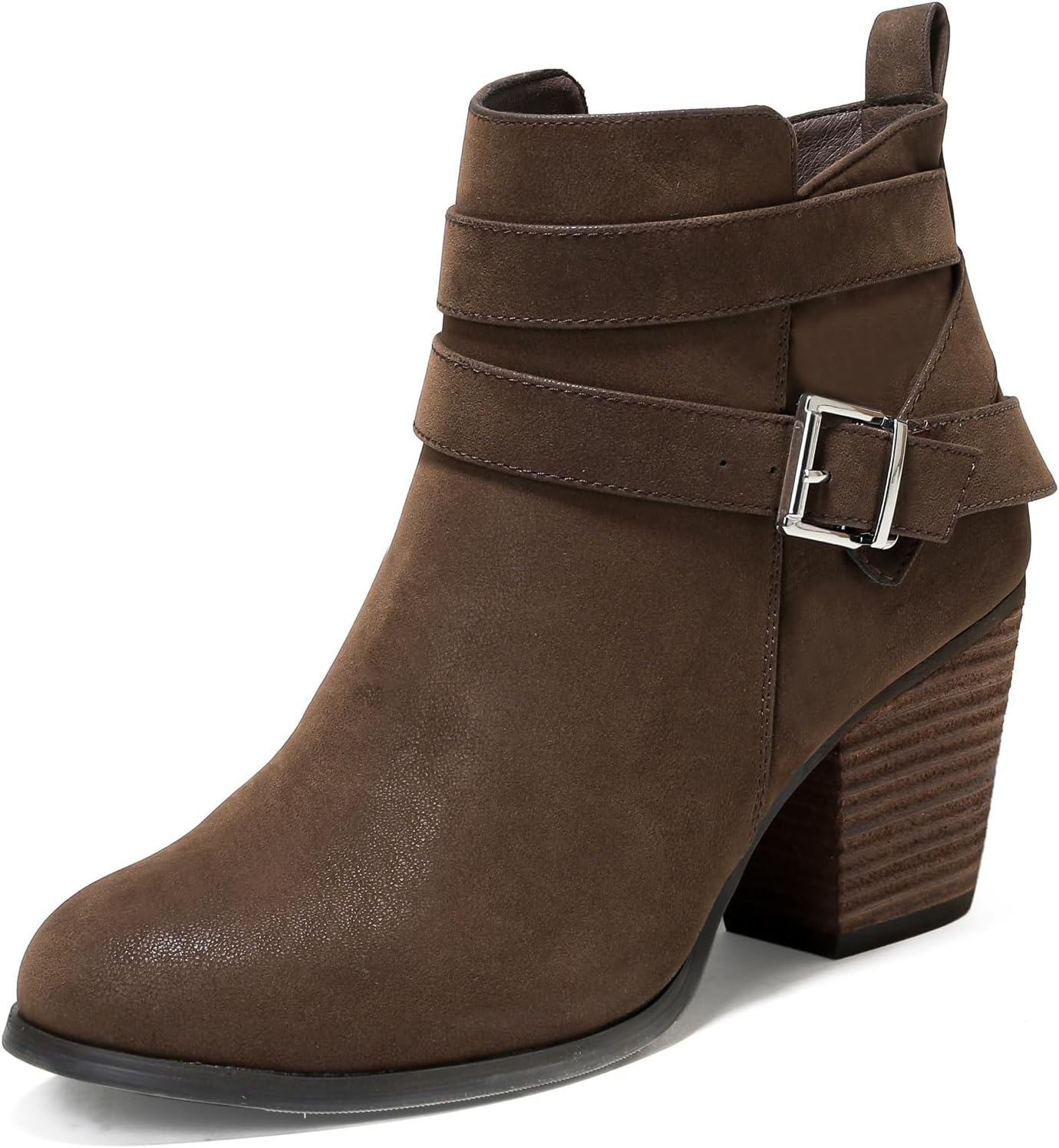 Luoika Women's Wide Width Ankle Boots for Extra Comfort