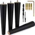 Premium Black Wood Furniture Legs for All Your Home Needs