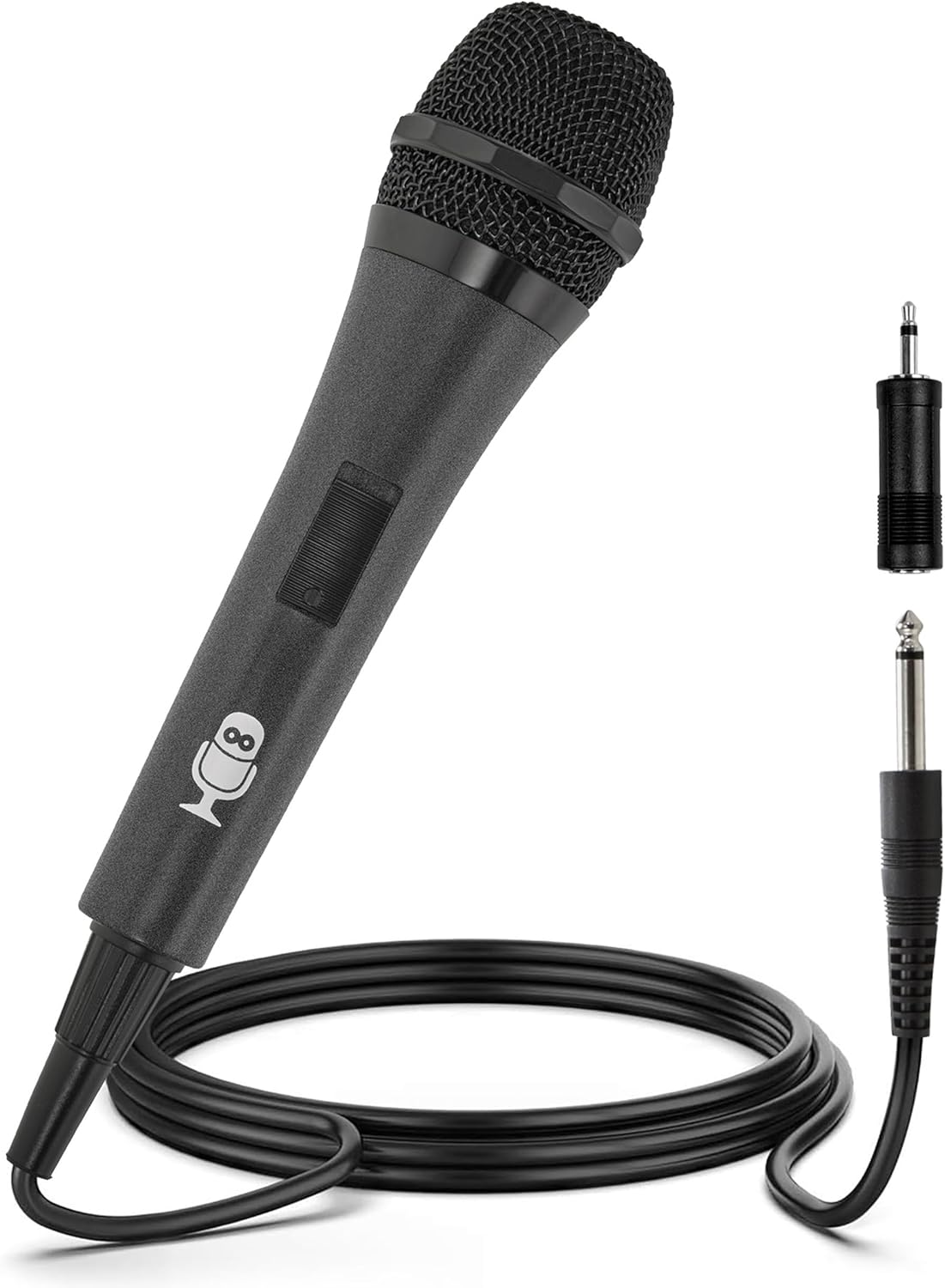 Wired Karaoke Mic - Unidirectional Dynamic Vocal - Plug-in for Singing Fun!