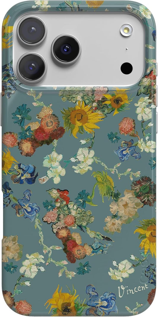 Casely iPhone 17 Pro Max Case with Vincent's Flowers Design