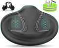 BLUEWIND New Noseless Oversized Bike Seat - Wide Comfortable Saddle