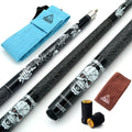 CUESOUL 58 in 19/20/21 oz Maple Pool Cue Stick Kit - Rockin Series