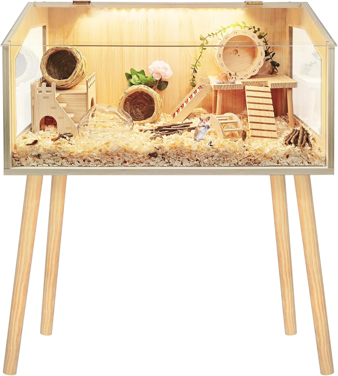 Prolee Hamster Cage with Legs: Spacious Chew Proof Habitat