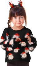 Lesmart Womens Ugly Christmas Sweater Funny Santa - Festive Knit soft