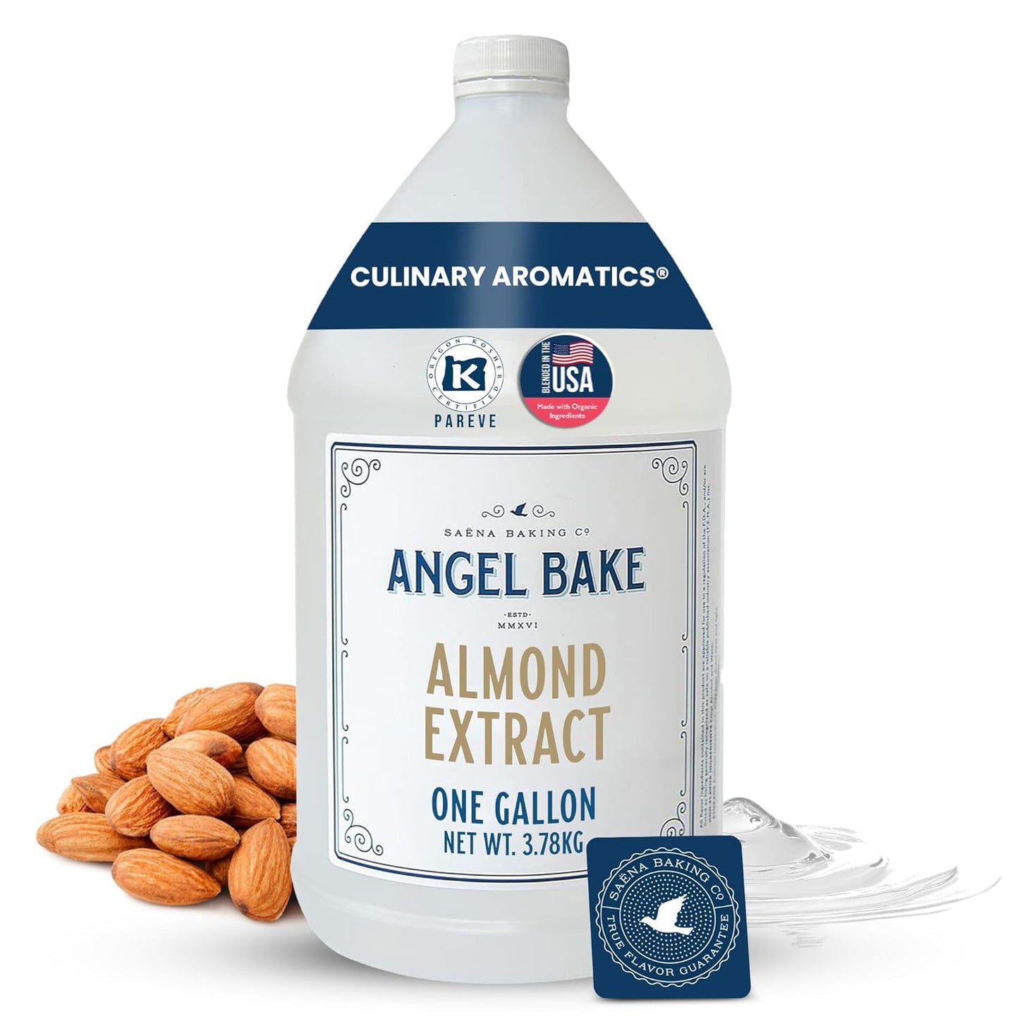 Pure Almond Extract for Flavorful Beverages and Baking Needs
